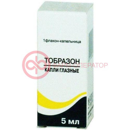 Тобразон капли глазные 5мл Тобразон капли глазные 5мл
