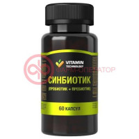 Синбиотик (пробиотик + пребиотик) капсулы 430мг №60