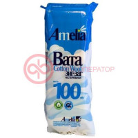 Амелия вата хирургическая 100г зиг-заг н/стерил. хлопок
