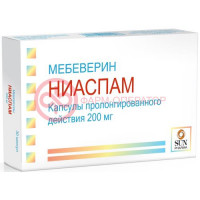 Ниаспам капсулы с пролонгированным высвобождением 200мг №30