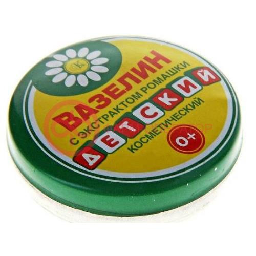 Вазелин средство для наружного применения 10г дет. смягч. и защита ромашка Вазелин средство для наружного применения 10г дет. смягч. и защита ромашка
