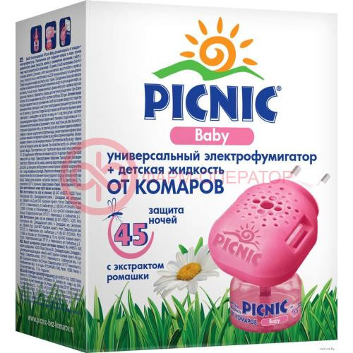 Пикник беби жидкость д/фумигатора 45 ночей