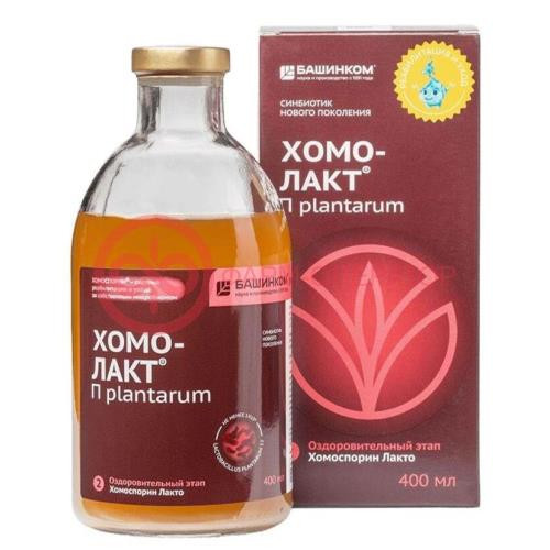 Хомо-лакт п plantarum раствор для приема внутрь 400мл