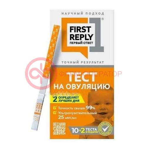 Первый ответ тест на овуляцию №12 (10 + 2) Первый ответ тест на овуляцию №12 (10 + 2)