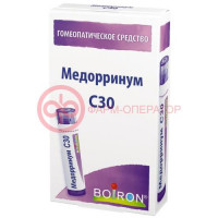 Медорринум с30 гранулы гомеопатические 4г монокомп препар животн происх