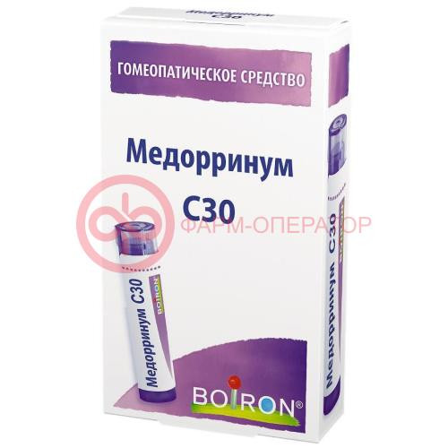 Медорринум с30 гранулы гомеопатические 4г монокомп препар животн происх Медорринум с30 гранулы гомеопатические 4г монокомп препар животн происх