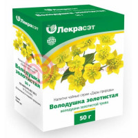 ДАРЫ ПРИРОДЫ ВОЛОДУШКИ ЗОЛОТИСТОЙ ТРАВА 50Г. ЧАЙН. НАПИТОК /ЛЕКРА-СЭТ/