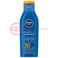 Нивея сан лосьон солнцезащит. увлажн. spf30 100мл. [nivea]