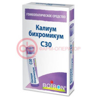 Калиум бихромикум с30 гранулы гомеопатические 5г