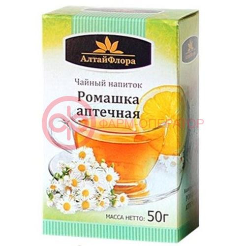 Алтайфлора ромашка аптечная чайный напиток 50г Алтайфлора ромашка аптечная чайный напиток 50г