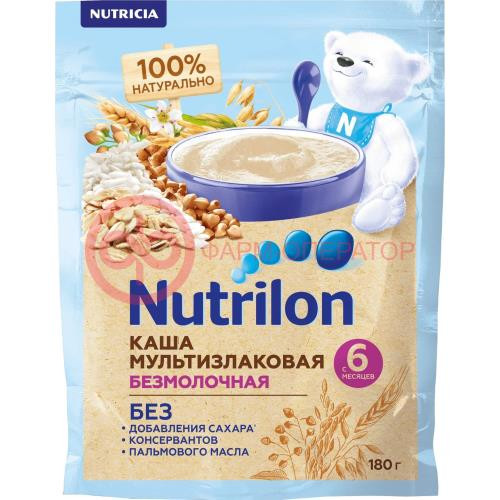 Нутрилон каша мультизлаковая б/мол.180г. [nutrilon]