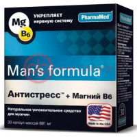 Мен-с формула капсулы №30 антистресс + магний в6