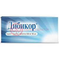 Дибикор таблетки 500мг №90