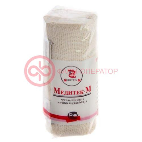 Медитек бинт эласт. 8х200см застежка
