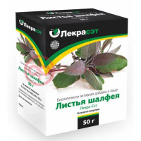Шалфей лист 50г. чайн. напиток бад /лекра-сэт/