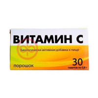Витамин с порошок 800мг №30 (бад) экзон