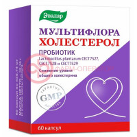 Эвалар мультифлора холестерол капсулы 535,74мг №60 пробиотик