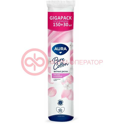 Аура ватные диски №180 Аура ватные диски №180