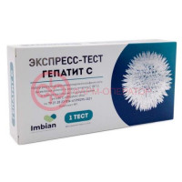 Антивгс-имбиан-иха экспресс-тест д/выявл антител к вир гепатита с (вгс) в крови