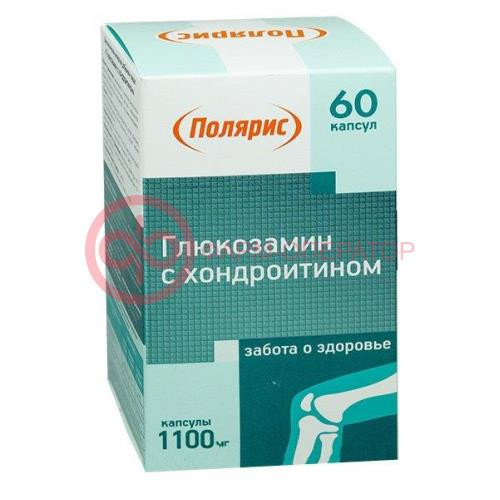 Глюкозамин с хондроитином капсулы 1100мг №60
