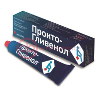 Прокто-гливенол крем ректальный 30г в комплекте: наконечник полиэтиленовый и крышка-насадка