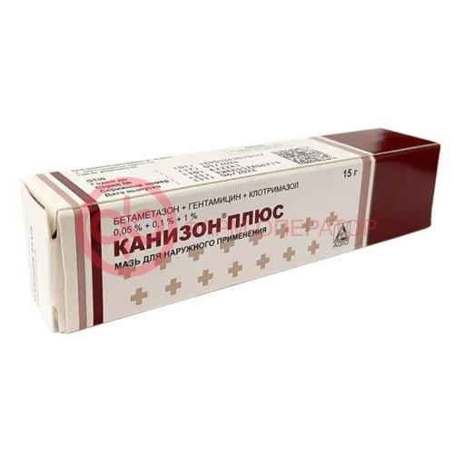 Канизон плюс мазь для наружного применения 0,05% + 0,1% + 1% 15г Канизон плюс мазь для наружного применения 0,05% + 0,1% + 1% 15г