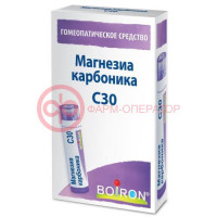 Магнезиа карбоника с30 гранулы гомеопатические 4г монокомп препар минер-химич происх