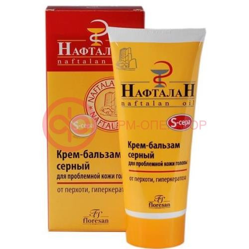 НАФТАЛАН КРЕМ-БАЛЬЗАМ Д/ПРОБЛЕМН. КОЖИ ГОЛОВЫ 200МЛ. Ф-397