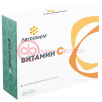 Летофарм витамин c капсулы 700мг 800мг №30