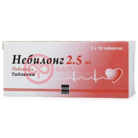 Небилонг таблетки 2.5мг №30