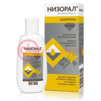 Низорал шампунь лекарственный 2% 60мл