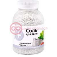 ЭЛЬФА ДОМАШНИЙ ДОКТОР СОЛЬ Д/ВАНН 1000Г МОРСКАЯ НАТУРАЛЬНАЯ  [ELFA DOMASHNI DOCTOR]