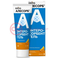 Алесорб энтеросорбент эрциг гель для приема внутрь 230г вкус апельсина