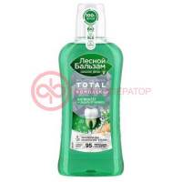 Лесной бальзам тотал комплекс ополаскиватель для полости рта 400мл морская соль + имбирь + чай матча