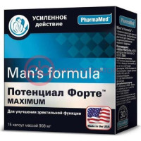 Мен-с формула потенциал форте капсулы №15 максимум