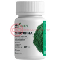 Будь здоров! грин спирулина таблетки 500мг 509мг №60