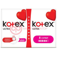 Котекс прокладки ультра супер драй сетч №16 [kotex]