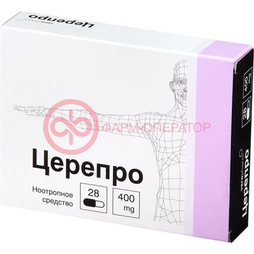 Церепро капсулы 400мг №28 Церепро капсулы 400мг №28