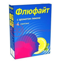 Флюфайт порошок для приготовления раствора для приема внутрь 5г №4 лимонный