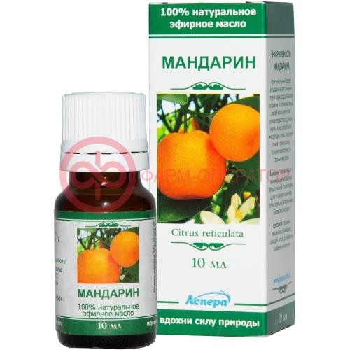 Аспера масло эфирное 10мл мандарин