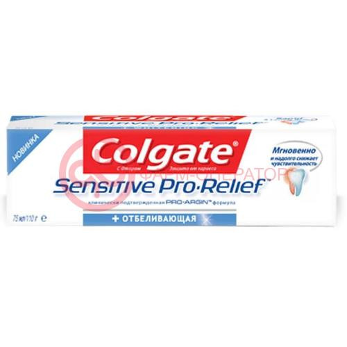 Колгейт зуб.паста сенситив про-релиф отбелив. 75мл. [colgate]